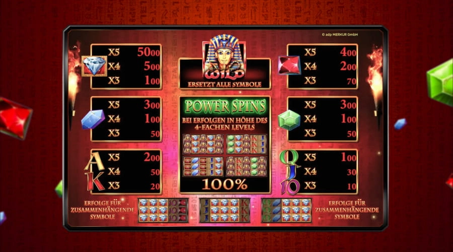 lucky pharaoh wild regeln
